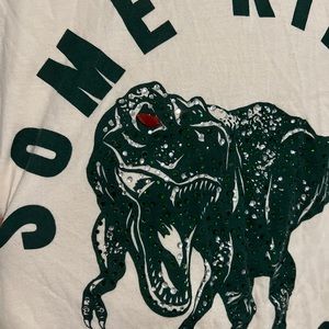 Zara Dinosaur printed T shirt
